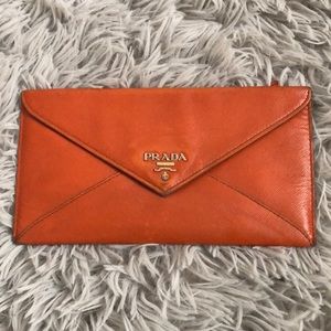Authentic Vintage Prada Leather Wallet